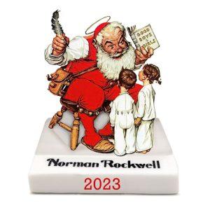Norman Rockwell 2023 Christmas Ornament