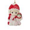 Precious Moments Baby’s 1st Christmas 2024 Dated Girl Ornament