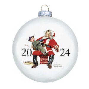 Norman Rockwell 2024 Christmas Ornaments